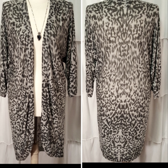 Animal Print Cardigan - Picture 1 of 6